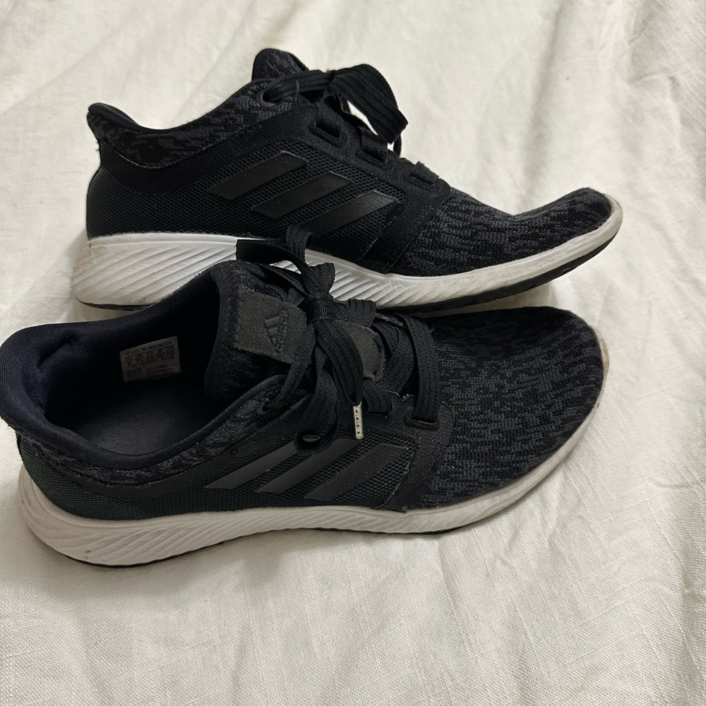 Black Adidas Edge Lux Tennis Shoes